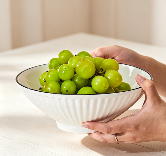 Large ceramic bowl